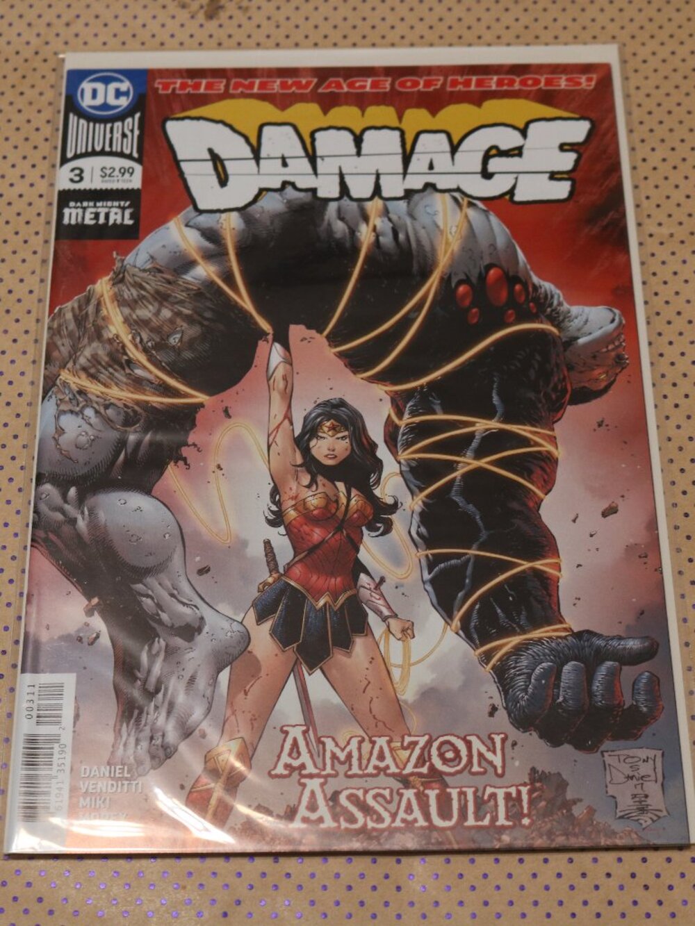 Damage #3 Comic